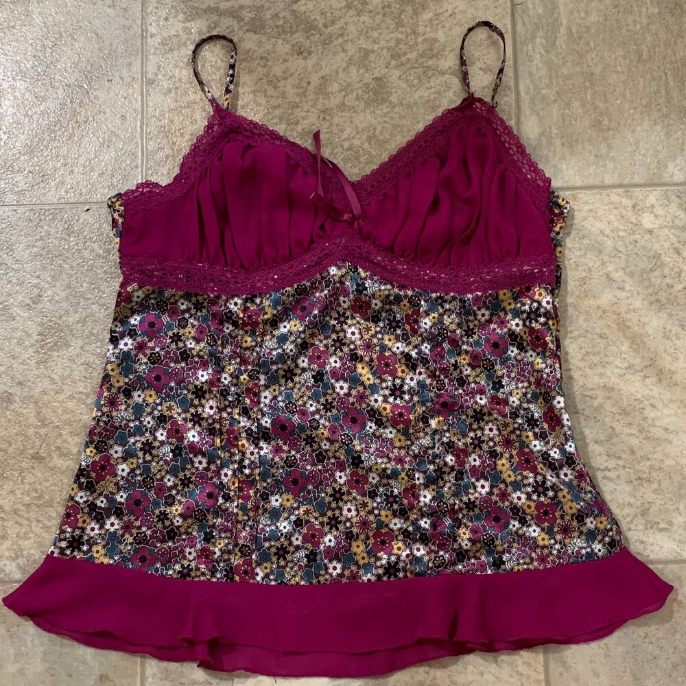 Candies tank top blouse junior women's size Medium